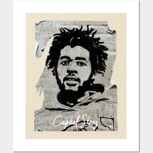 Capital Steez 80s Vintage Old Poster Posters and Art